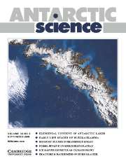 Antarctic Science Volume 16 - Issue 3 -