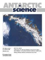 Antarctic Science Volume 16 - Issue 4 -