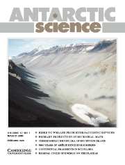 Antarctic Science Volume 17 - Issue 1 -