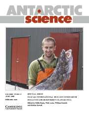Antarctic Science Volume 19 - Issue 2 -  Special Issue: IX SCAR International Biology Symposium. Evolution and Biodiversity in Antarctica