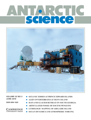 Antarctic Science Volume 22 - Issue 3 -
