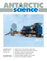 Antarctic Science Volume 22 - Issue 4 -