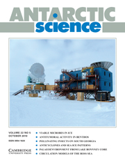 Antarctic Science Volume 22 - Issue 5 -