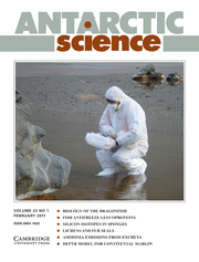 Antarctic Science Volume 23 - Issue 1 -