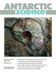 Antarctic Science Volume 24 - Issue 2 -