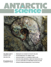 Antarctic Science Volume 24 - Issue 4 -