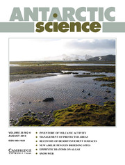 Antarctic Science Volume 25 - Issue 4 -