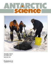 Antarctic Science Volume 27 - Issue 5 -
