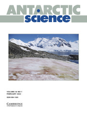 Antarctic Science Volume 34 - Issue 1 -