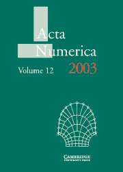 Acta Numerica Volume 12 - Issue  -