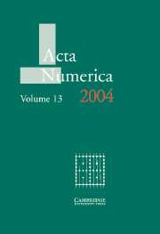 Acta Numerica Volume 13 - Issue  -