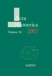 Acta Numerica Volume 16 - Issue  -