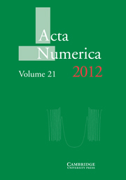 Acta Numerica Volume 21 - Issue  -