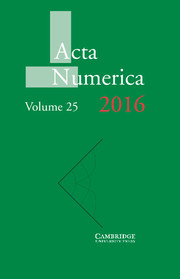 Acta Numerica Volume 25 - Issue  -