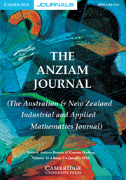 The ANZIAM Journal Volume 51 - Issue 3 -