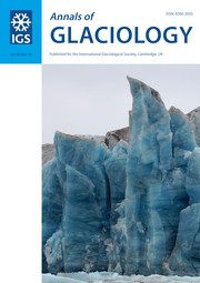 Annals of Glaciology Volume 60 - Issue 78 -