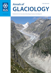 Annals of Glaciology Volume 60 - Issue 80 -
