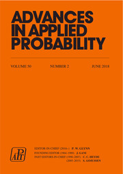 Advances in Applied Probability Volume 50 - Issue 2 -