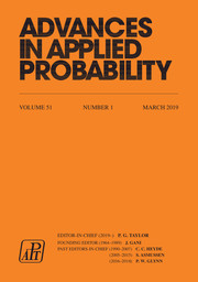 Advances in Applied Probability Volume 51 - Issue 1 -