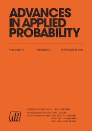 Advances in Applied Probability Volume 54 - Issue 3 -