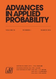 Advances in Applied Probability Volume 56 - Issue 1 -
