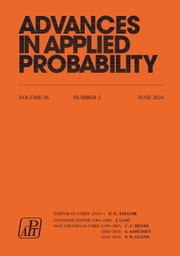 Advances in Applied Probability Volume 56 - Issue 2 -