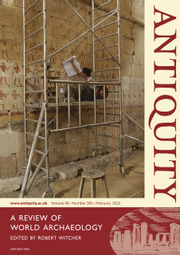 Antiquity Volume 96 - Issue 385 -