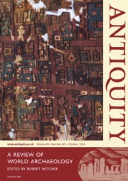 Antiquity Volume 98 - Issue 401 -