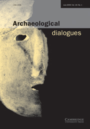 Archaeological Dialogues Volume 16 - Issue 1 -