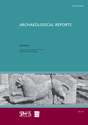 Archaeological Reports Volume 59 - Issue  -