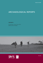 Archaeological Reports Volume 60 - Issue  -