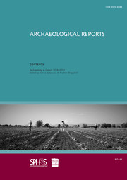 Archaeological Reports Volume 65 - Issue  -