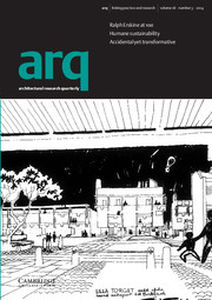 arq: Architectural Research Quarterly Volume 18 - Issue 3 -