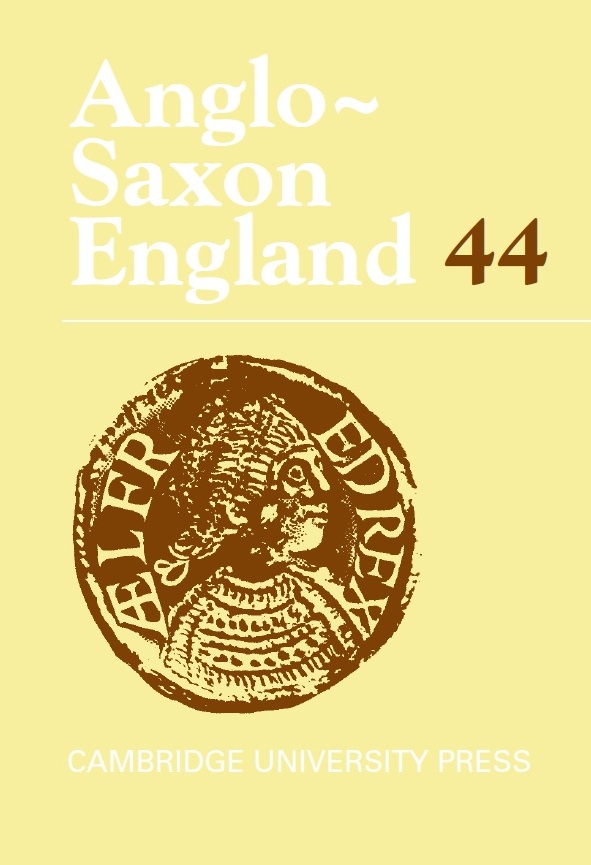 Anglo-Saxon England Volume 44 - Issue  -