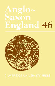 Anglo-Saxon England Volume 46 - Issue  -