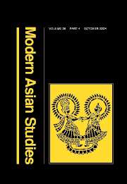 Modern Asian Studies Volume 38 - Issue 4 -
