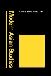 Modern Asian Studies Volume 39 - Issue 4 -