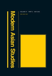 Modern Asian Studies Volume 47 - Issue 3 -