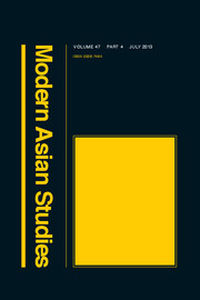 Modern Asian Studies Volume 47 - Issue 4 -