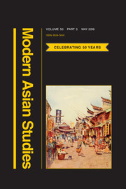 Modern Asian Studies Volume 50 - Issue 3 -