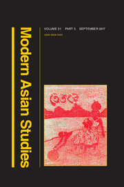 Modern Asian Studies Volume 51 - Issue 5 -