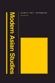 Modern Asian Studies Volume 53 - Issue 5 -
