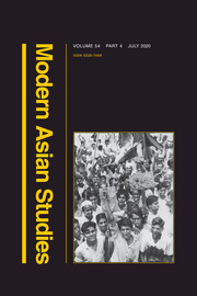 Modern Asian Studies Volume 54 - Issue 4 -