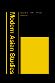 Modern Asian Studies Volume 55 - Issue 3 -