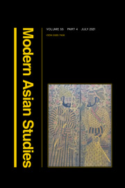 Modern Asian Studies Volume 55 - Issue 4 -