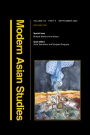 Modern Asian Studies Volume 56 - Special Issue5 -  Multiple Worlds of the Adivasi