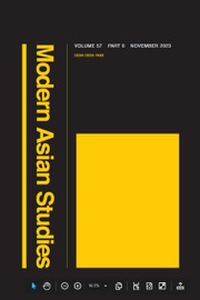 Modern Asian Studies Volume 57 - Issue 6 -