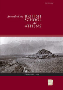 Annual of the British School at Athens Volume 109 - Issue  -
