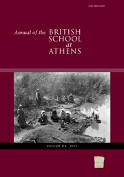 Annual of the British School at Athens Volume 118 - Issue  -