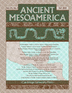 Ancient Mesoamerica Volume 24 - Issue 2 -